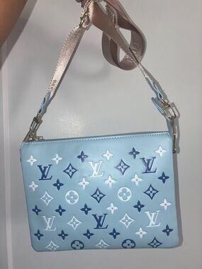 Light Blue Crossbody Bag